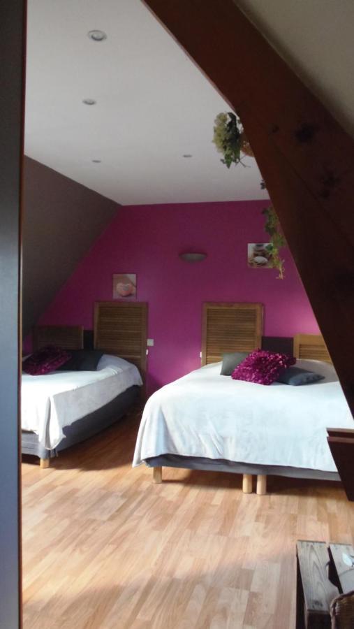 Chambre Du Panorama Barneville-sur-Seine Exteriör bild