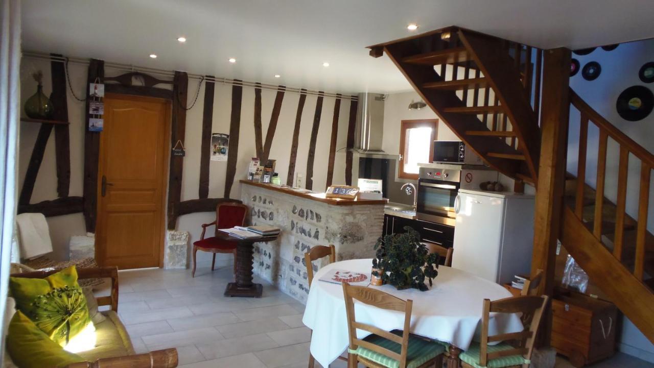 Chambre Du Panorama Barneville-sur-Seine Exteriör bild